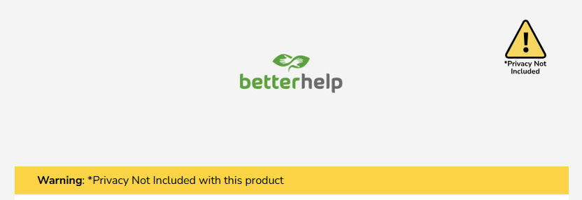 Mozilla gives BetterHelp a *Privacy Not Included rating