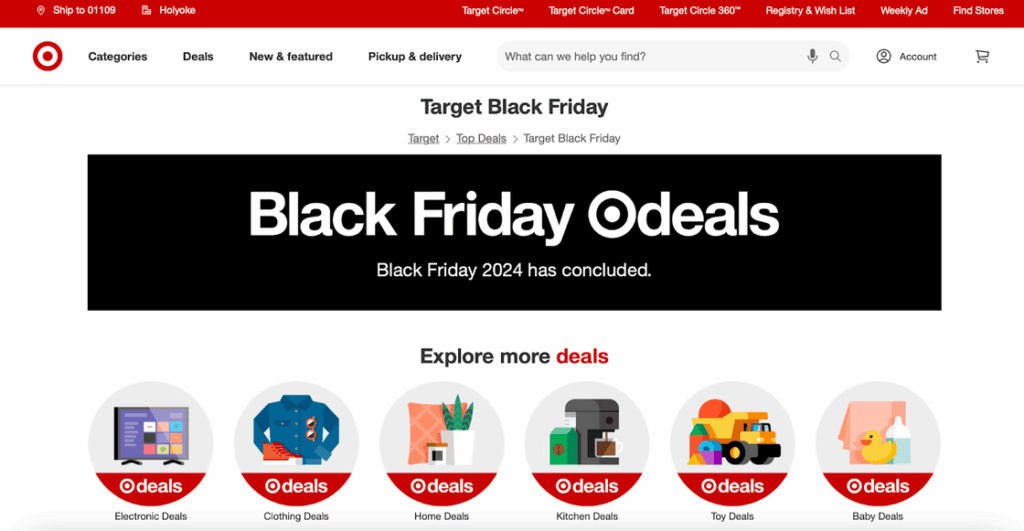 Target Black Friday
