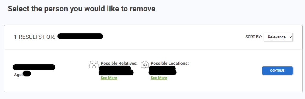 Checksecrets select your profile 