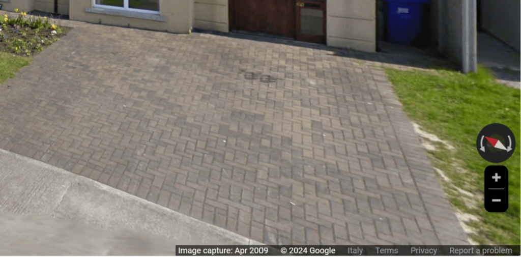 Google Maps driveway