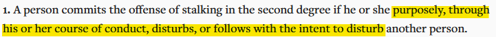Missouri stalking law