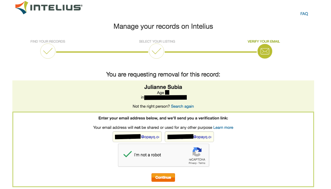 remove yourself from easybackgroundchecks intelius opt out removal