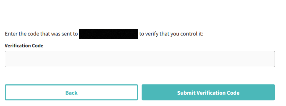 Intelius opt out - enter the verification code