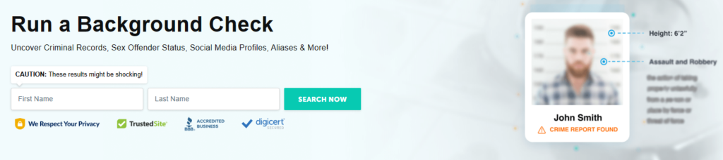 Data broker background check 