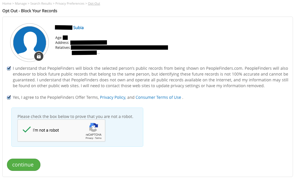 peoplefinders opt out