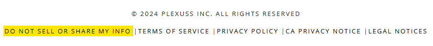 Plexuss footer 