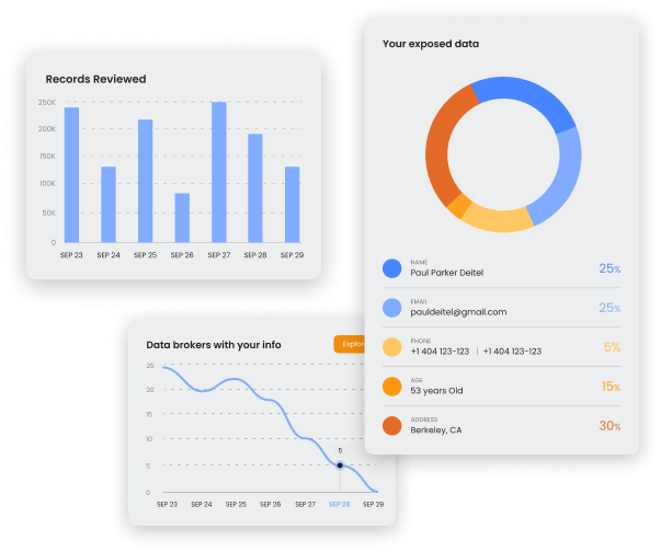 Image of Three Dashboards