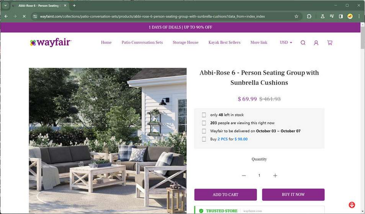 Wayfair scam