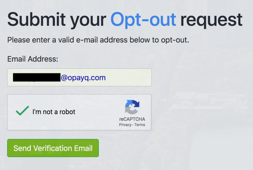 remove yourself from checkthem opt out removal