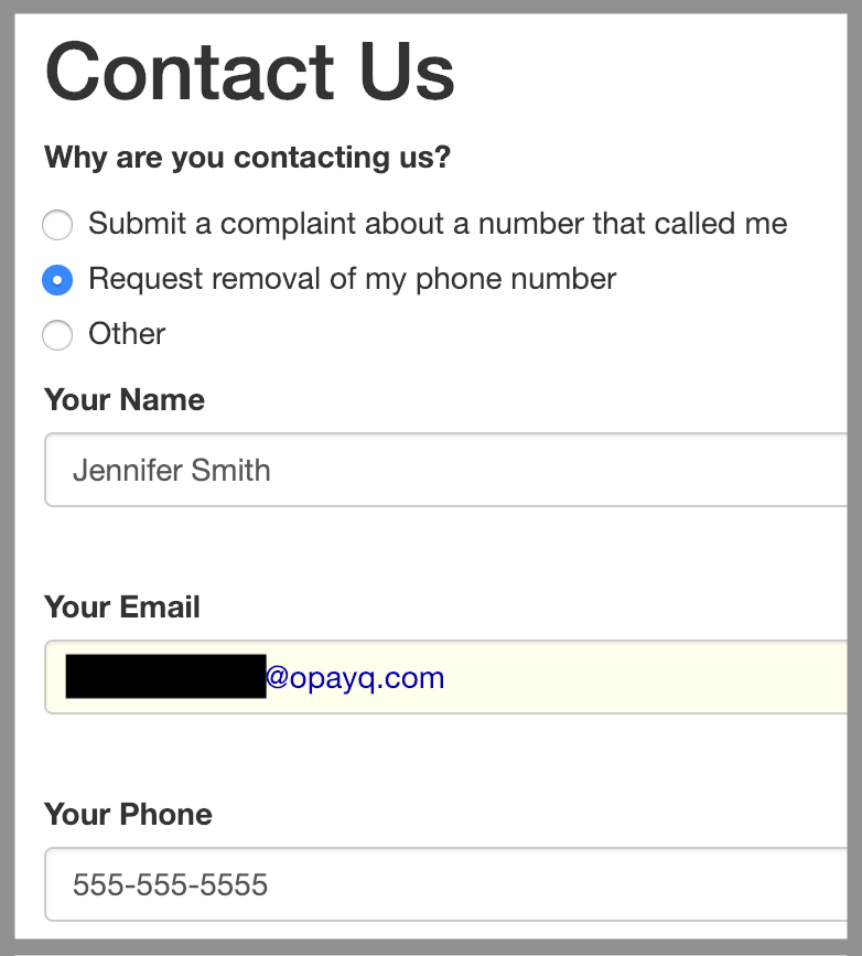 How to Remove Yourself from CallerCenter opt out removal