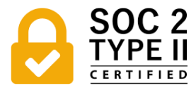 SOC 2 Type II Certified