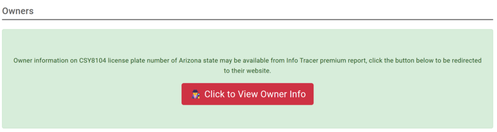 License plate data broker