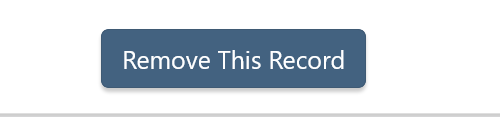 TruePeopleSearch "Remove This Record" button