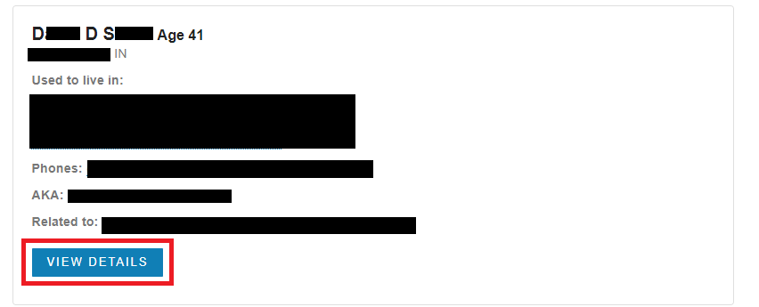 Advanced Background Checks profile