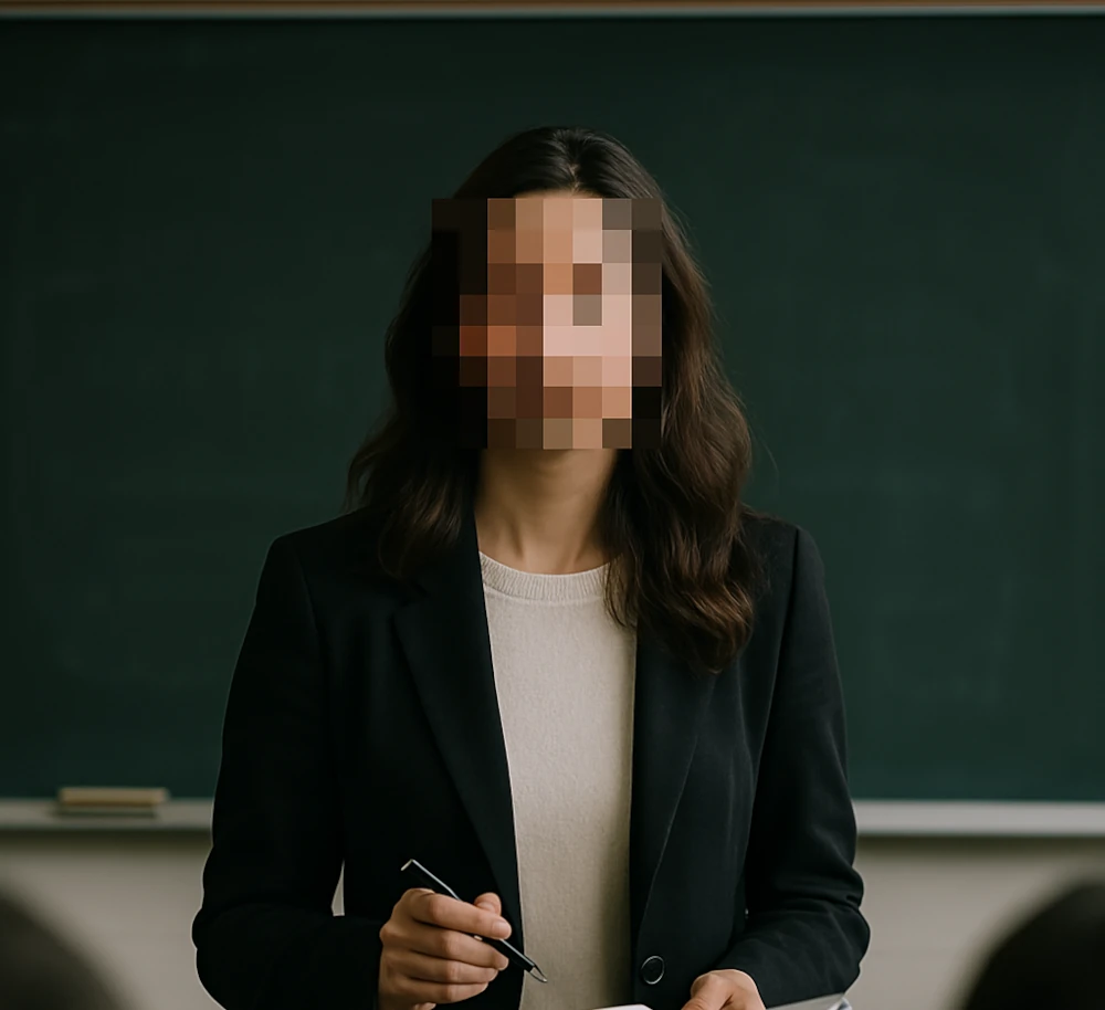 Blurred Face Higher EdSector